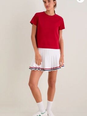 Tuckernuck Tnuck Sport Americana 15” Inch Williams Tennis Skirt Size XL